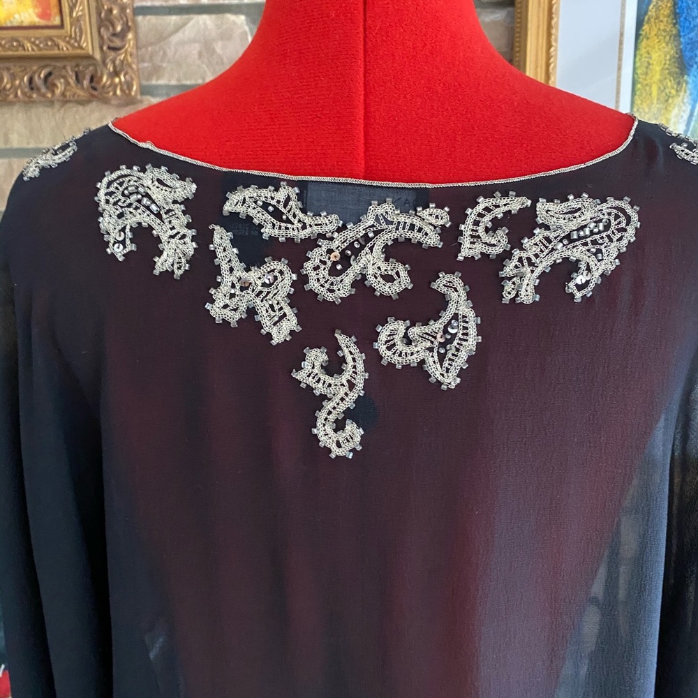 👚Dana Buchanan 100% Silk Top - Picture 4 of 6
